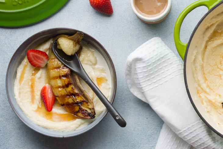 Banna and cinnamon porridge